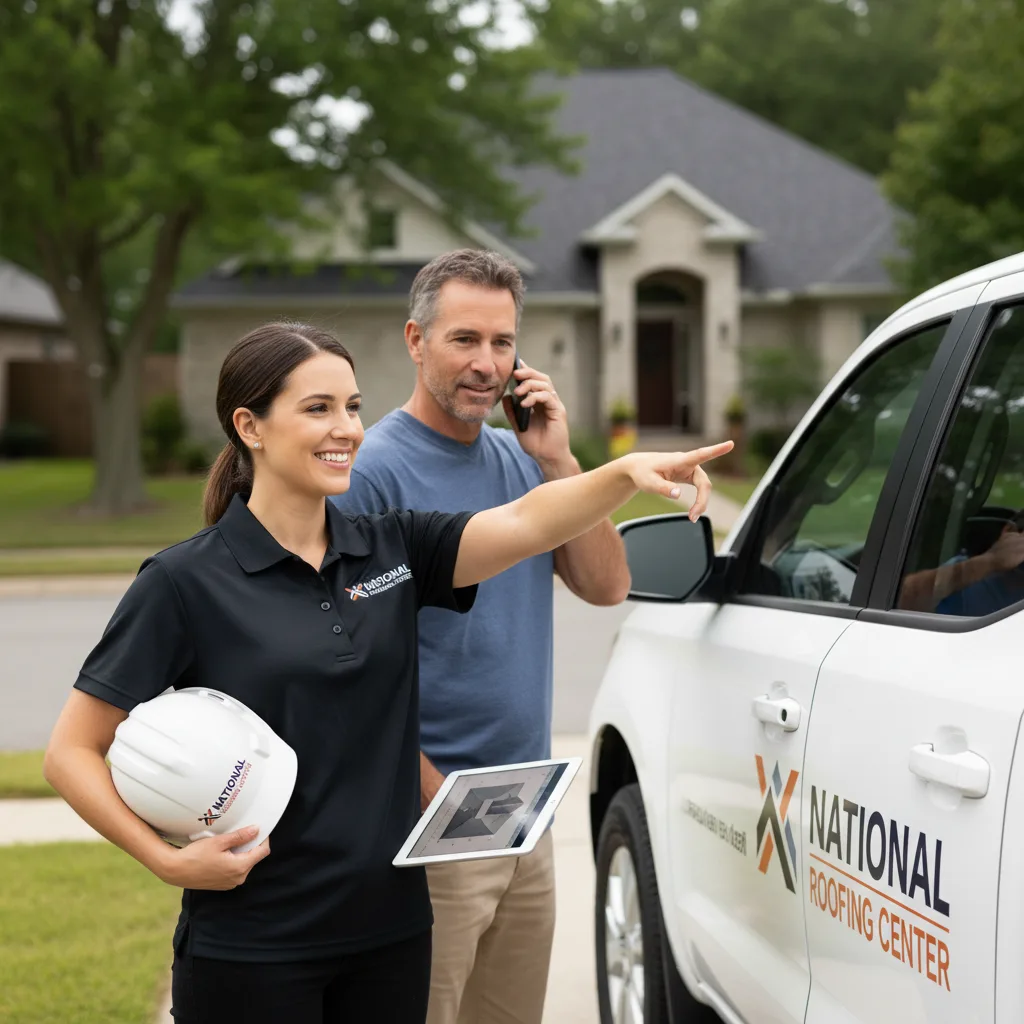 National Roofing Center customer support in Stacy